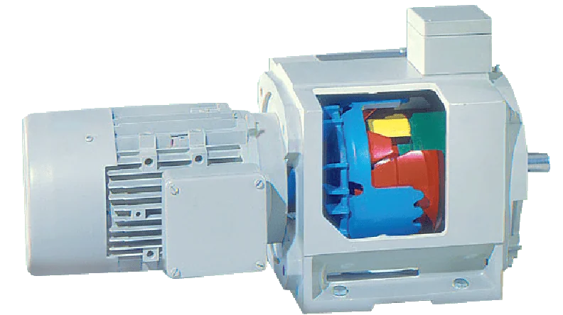 Eddy Current Drive Cutaway