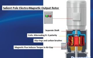Salient Pole Eddy Current Drive