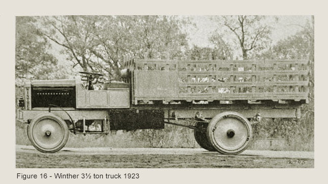 Winther 3½ ton truck 1923